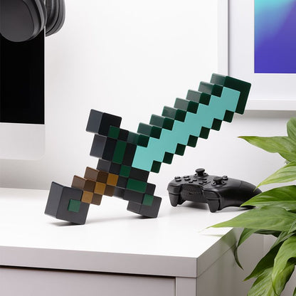 Minecraft Lamp - Diamond Sword