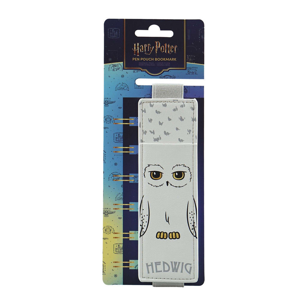 Stylo avec pochette Harry Potter - Hedwige