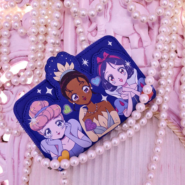 Carteira Princesas Disney - Estilo Manga