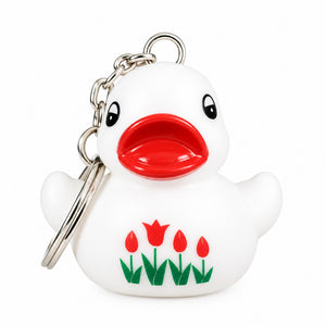 Porte-clés Canard Tulipes
