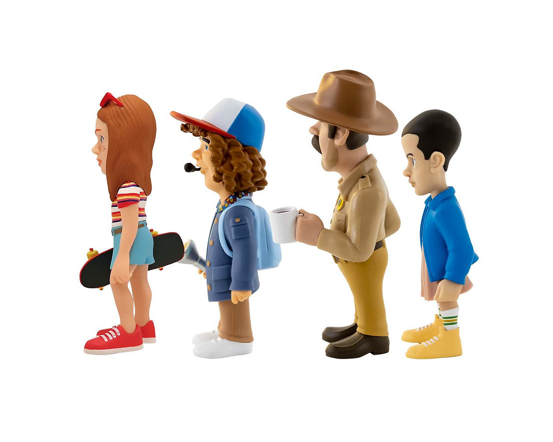 Pack 4 figurines - Stranger Things (Eleven, Dustin, Hopper, Max) 