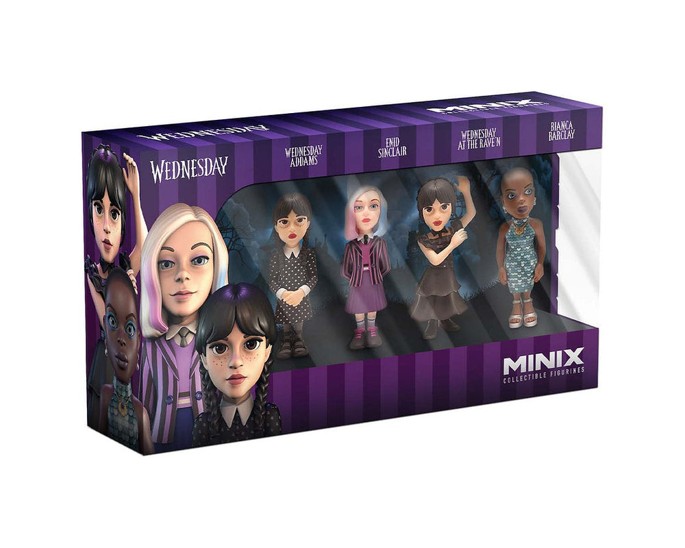 Pack 4 Figure - Wednesday