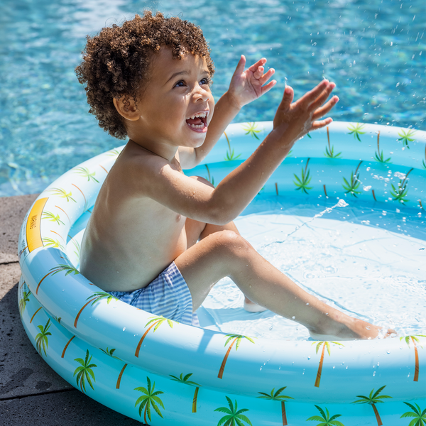 Kids Pool - Blue - Palm Paradise - Ø 100 cm