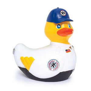 Ambulancehulpverlener-badeend ‘Parameduck’
