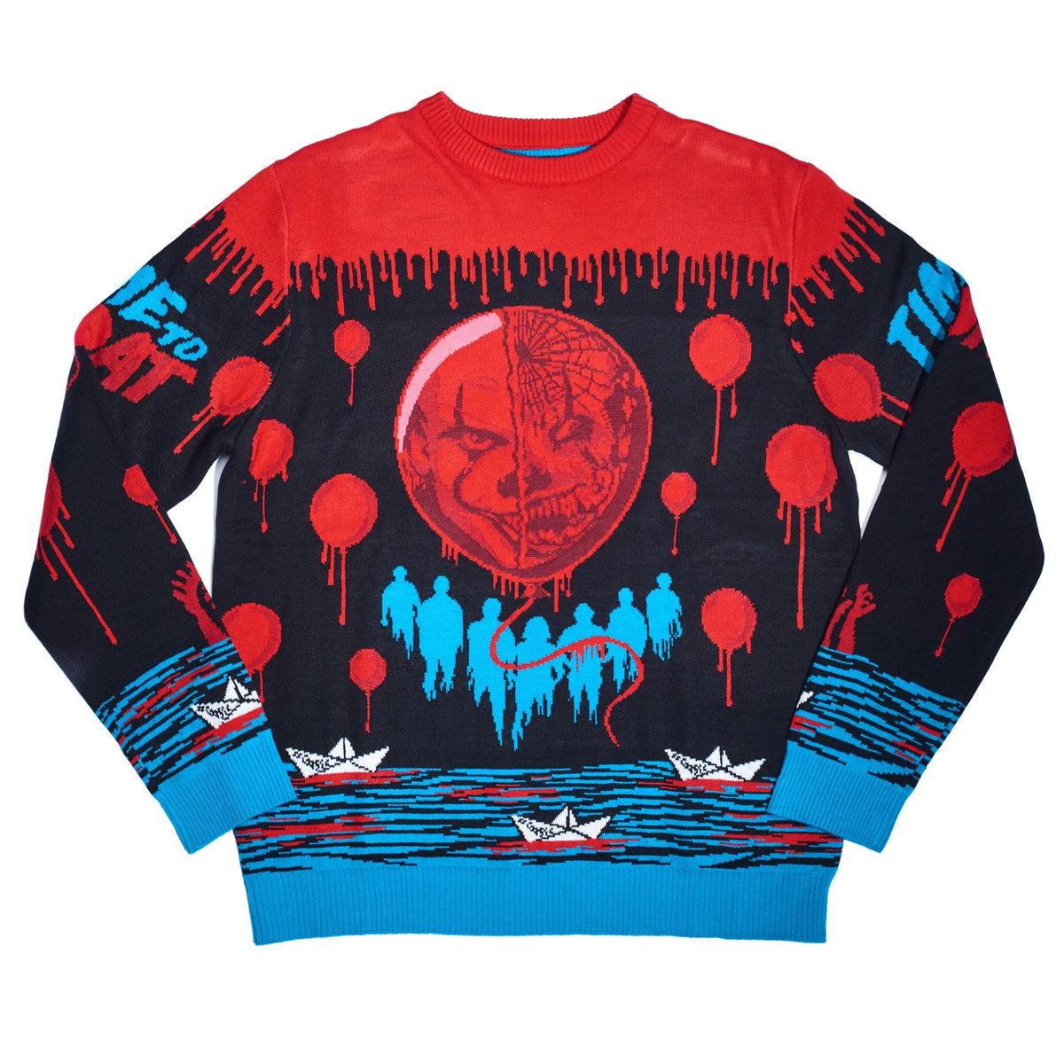 Halloween sweater Pennywise