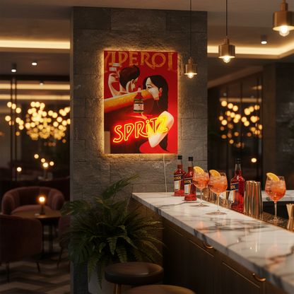 小型壁画（LEDネオン） - スプリッツ