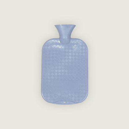 Bouillotte à eau nue thermoplastique Fashy 2 L – tons pastel