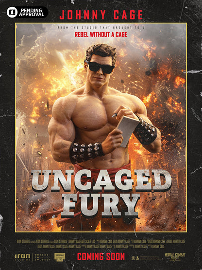 Pre-Order - Johnny Cage Statue - Mortal Kombat - Art Scale 1/10 - Iron Studios
