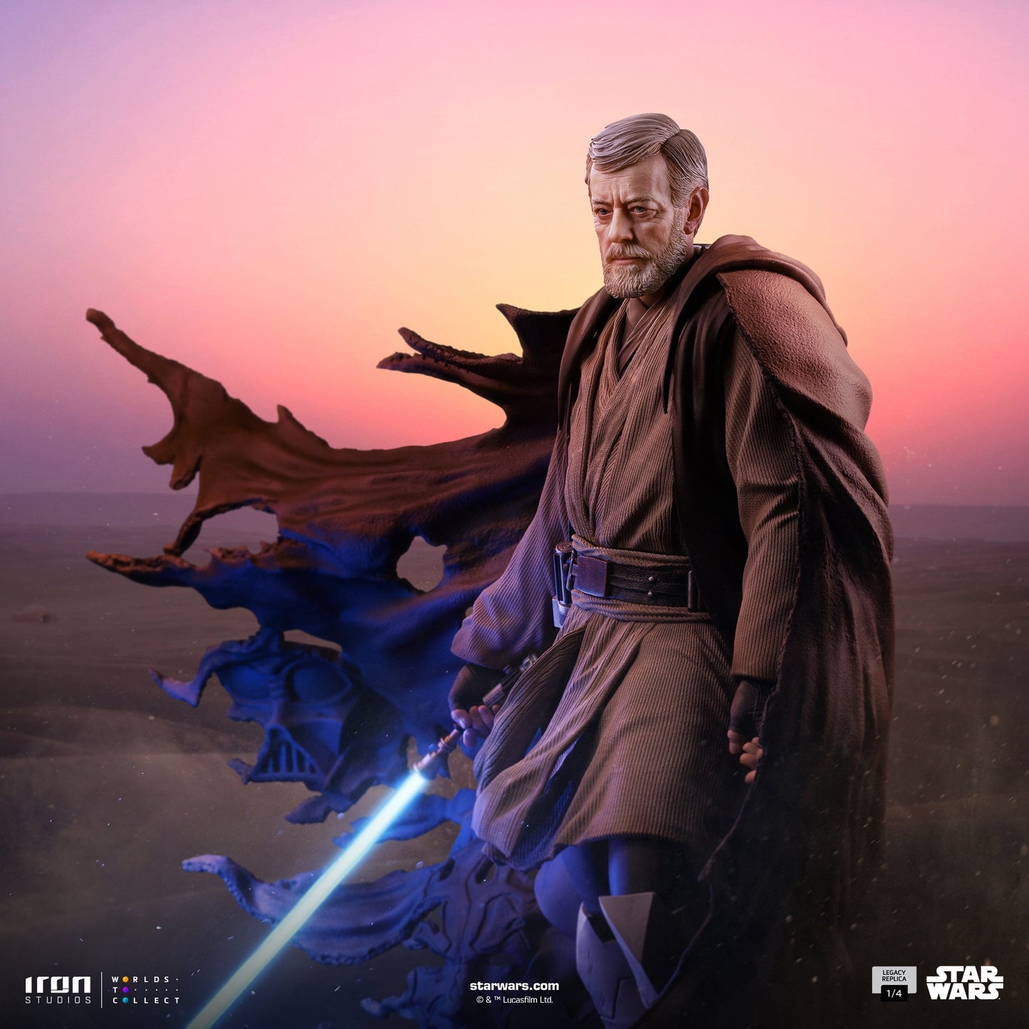 Obi-Wan Statue (Signatures) – Star Wars – Legacy Replica 1/4 – Iron Studios