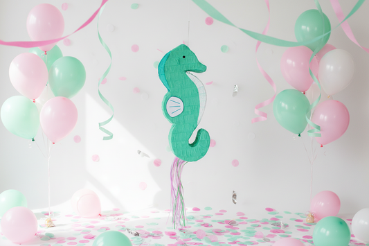 Piñata de caballito de mar 