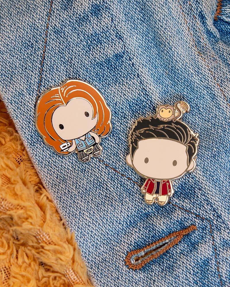 Conjunto 1.1 de Amigos do Pin - Rachel e Ross