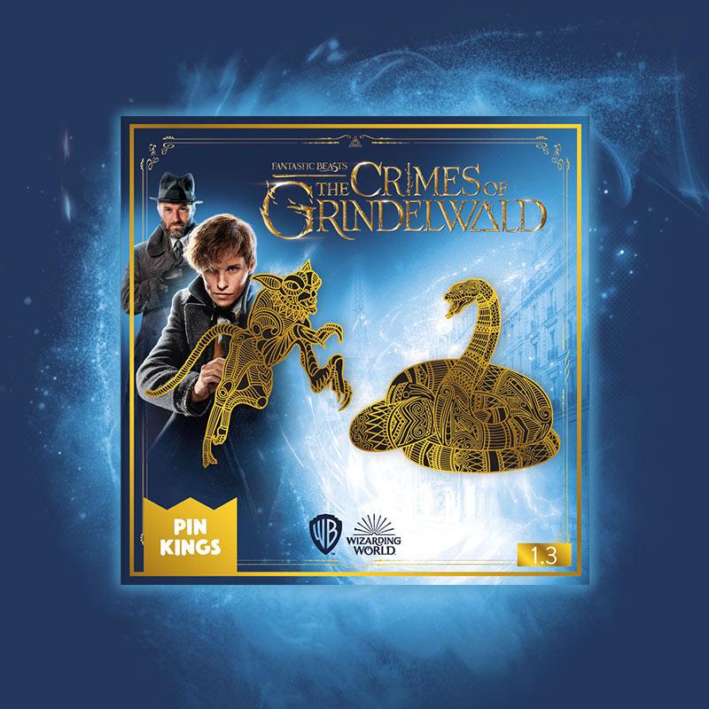 Pin's Animaux fantastiques Matagot & Nagini – Pin Kings Numskull