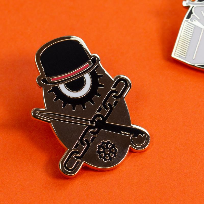 Pin’s Orange Mécanique Set 1.1 - Milk Bar et Icon