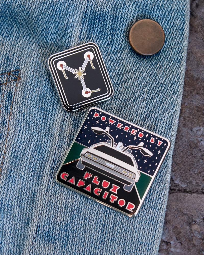 Pin's Retour vers le Futur Set 1.2