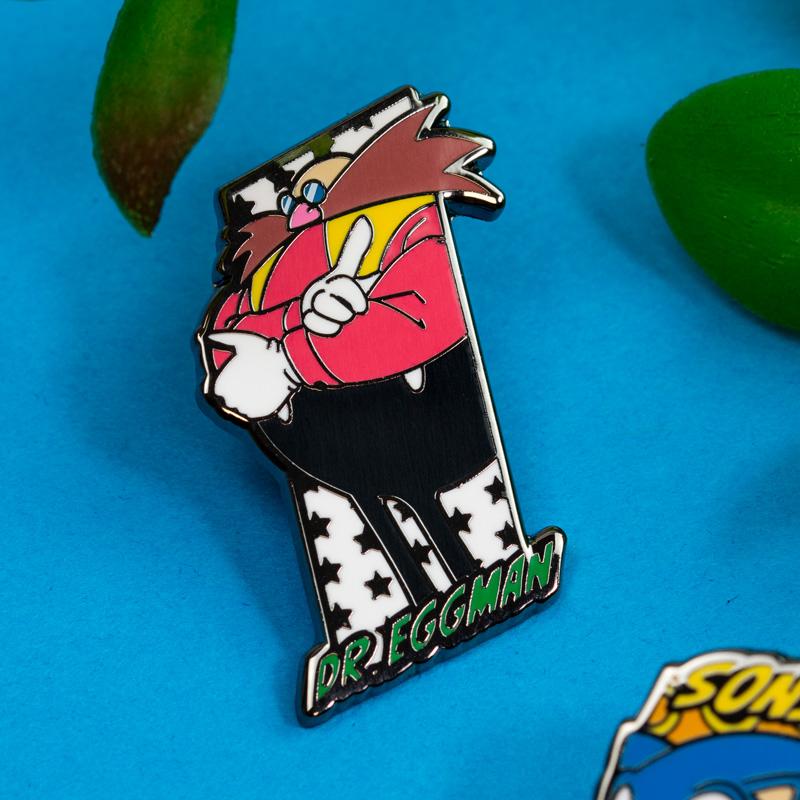 Set di spille Sonic the Hedgehog 1.1 - Sonic e Dr. Robotnik