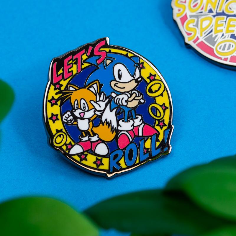 Pin’s Sonic le Hérisson Set 1.3 - Let’s Roll et Sonic Speed