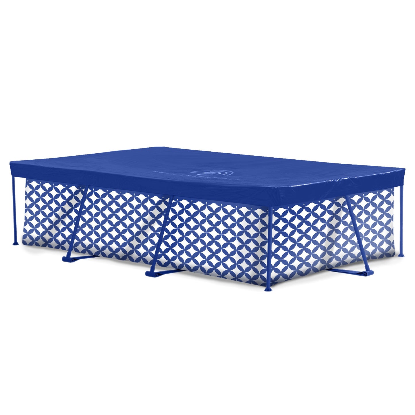 Pool Cover - Dark Blue - Elegance - 260 x 160 cm