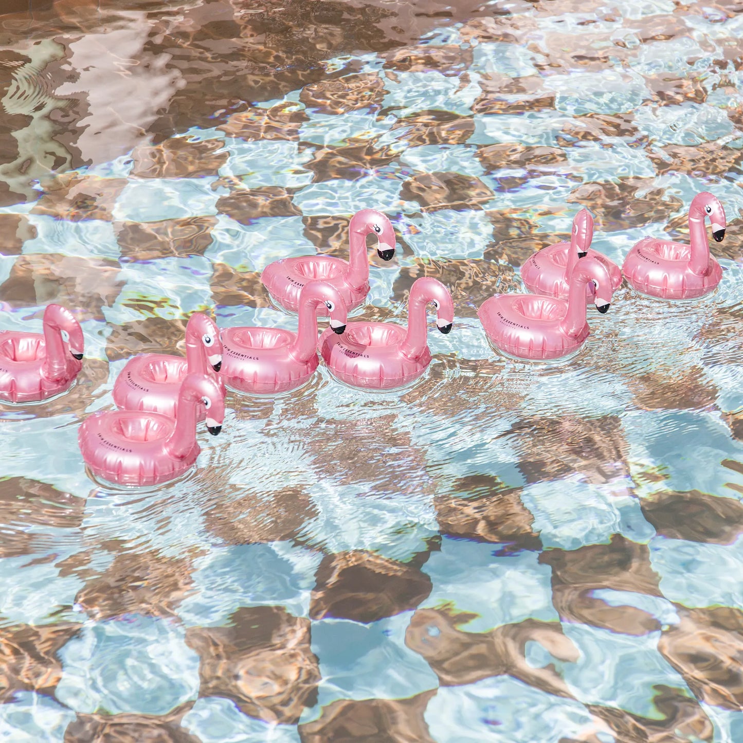 Pool Cupholder - Rose/Gold Flamingo - Dreamscape