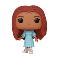 ¡Estallido! Ariel con vestido azul 