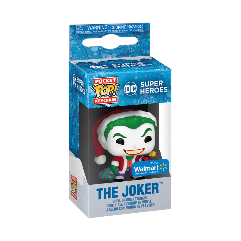 Portachiavi Pop! Il Joker nei panni di Babbo Natale