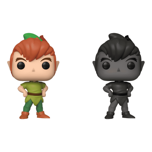Paquete de 2 figuras de Peter Pan y Peter Pan Shadow 