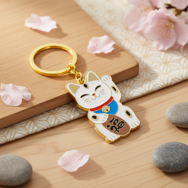 Llavero de gato de la suerte Luck To Go