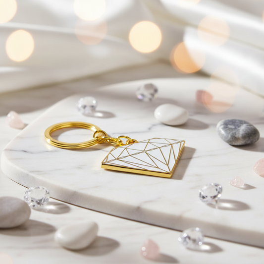 Diamond keyring