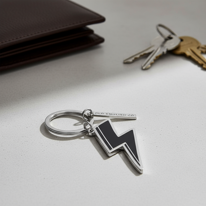 Black Eclair keychain