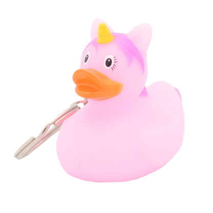 Chave de pato rosa unicórnio