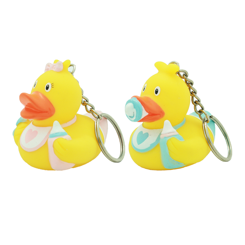 Baby duck keychain