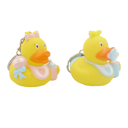 Baby duck keychain