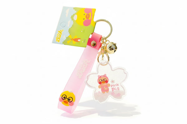 Porte Clés Canard Cochon Flacon