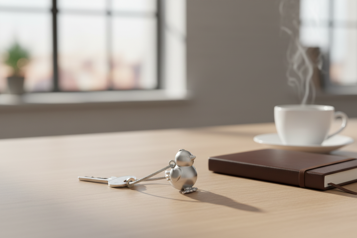 Porte clés Poussin JACK