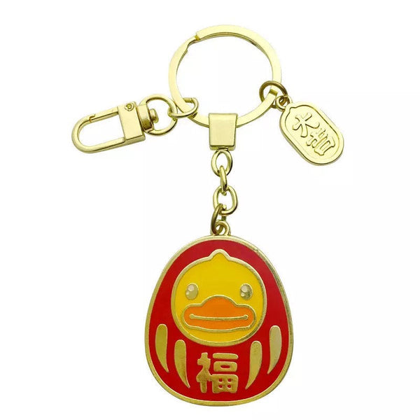 Daruma-Enten-Schlüsselanhänger