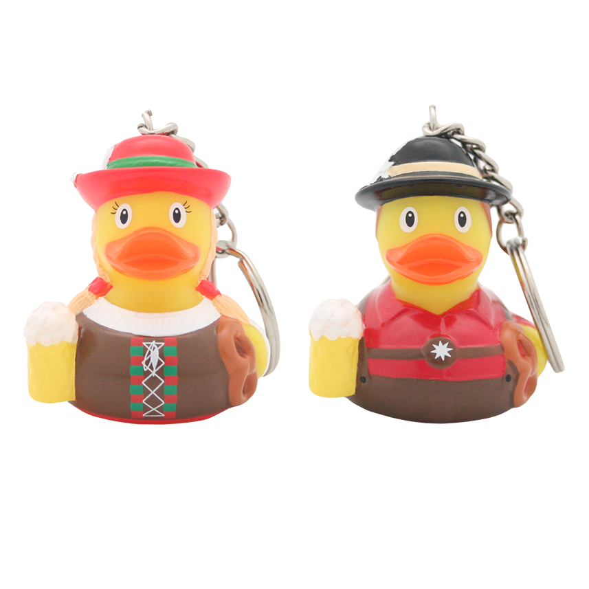 Bavarian duck keychain