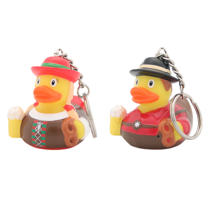 Bavarian duck keychain