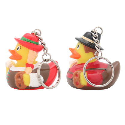 Bavarian duck keychain