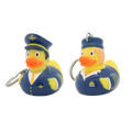 Schlüsselanhänger mit Entenpilot und Flugbegleiter