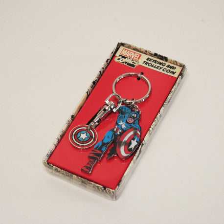 Porta-chaves Captain America Jeton