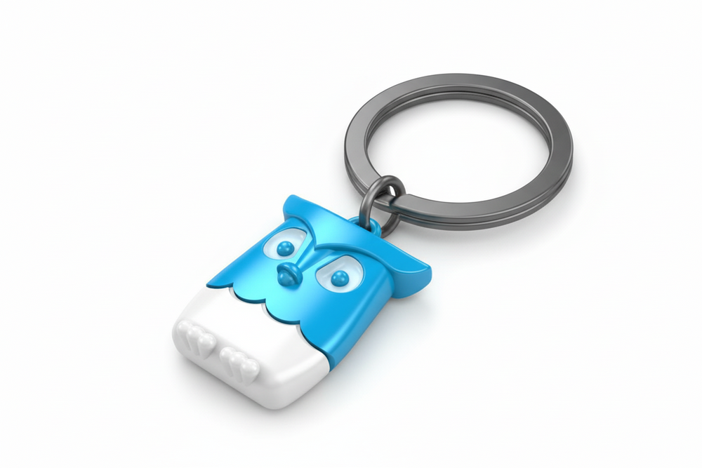 Keyring Blue Owl