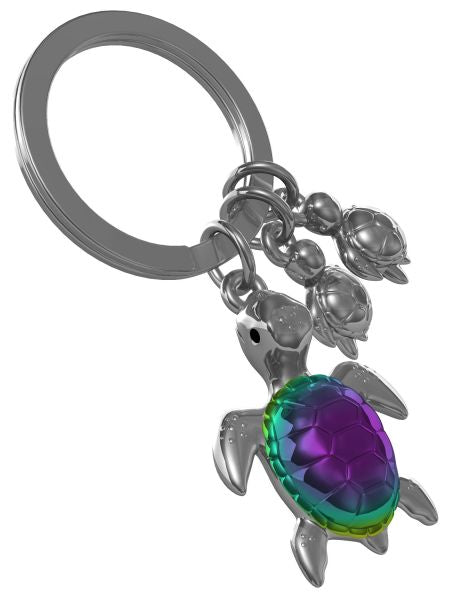 Porte-clés Tortue de Mer Arc en Ciel