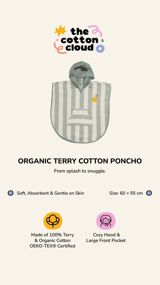 Kapuzenponcho Lola Lemon