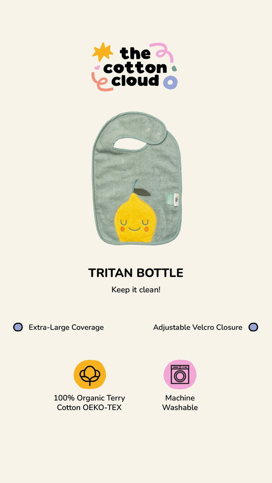 Frottee-Bib Lola Lemon