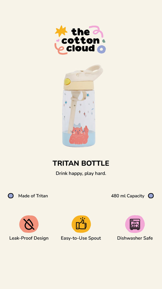 Trinkflasche aus Tritan Dancing Hearts