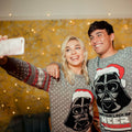 Camiseiro de Natal Vader escuro
