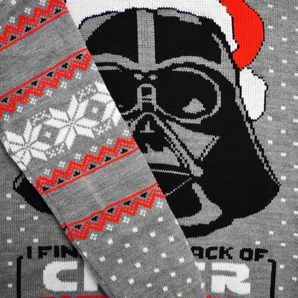 Camiseiro de Natal Vader escuro