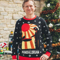 Suéter navideño el mandaloriano
