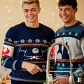 Maglione di Natale X-Wing contro Tie Fighter