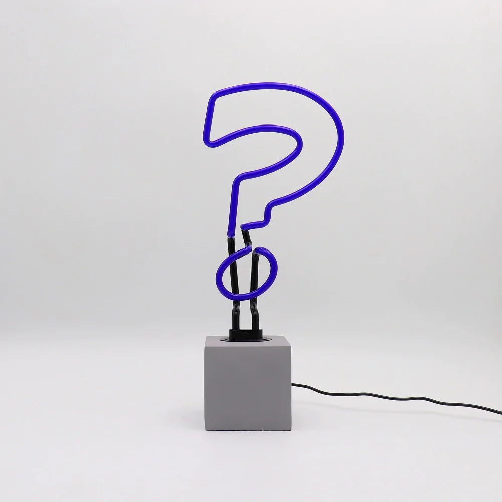 Neonlamp Point d'Interrogation