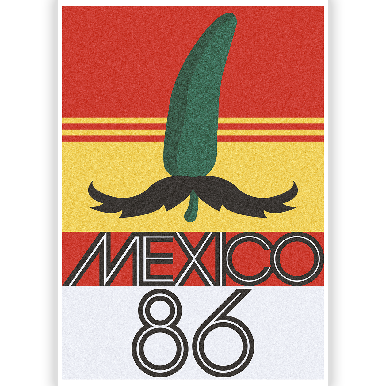 Chaussettes Football « Mexique 1986 » - Chulé
